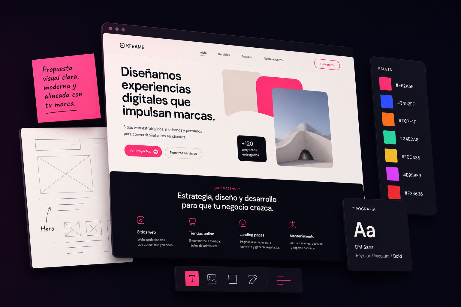 Diseño y desarrollo de una página web profesional para el negocio